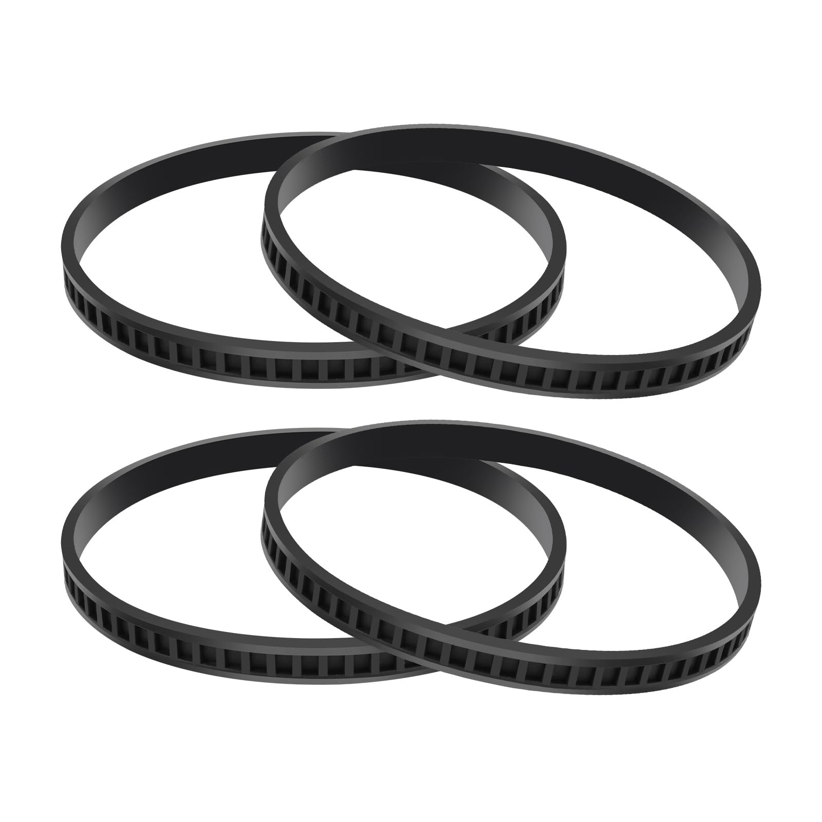 KeeTidy 4 Pack 45-69-0010 Blade Pulley Tires Replacement for Deep Cut Band…