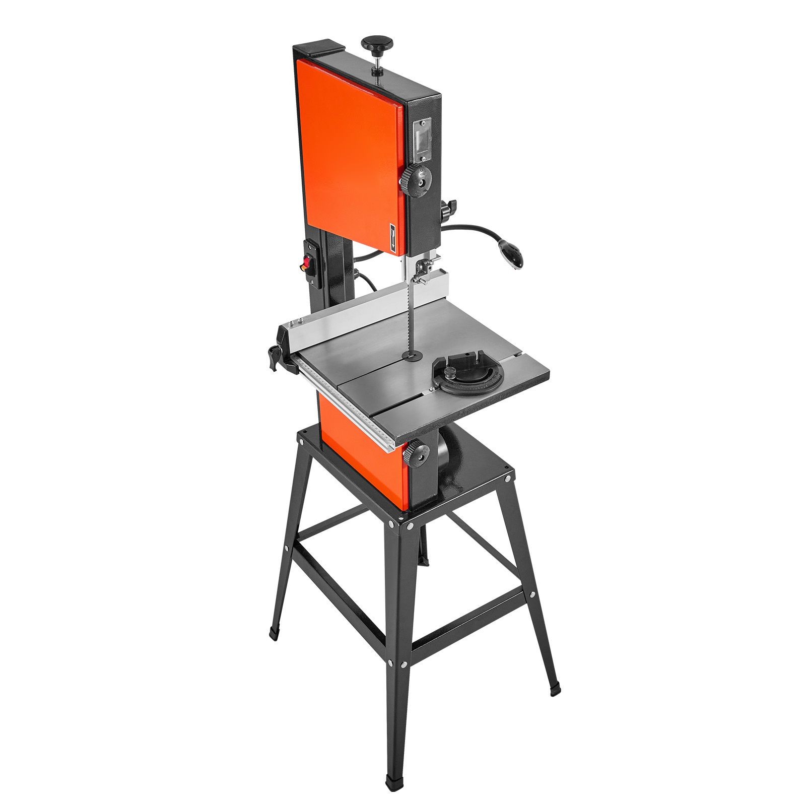 10 – Inch Two – Speed Benchtop Band Saw with Stand, 373W, 6 in Cut Height, Cast