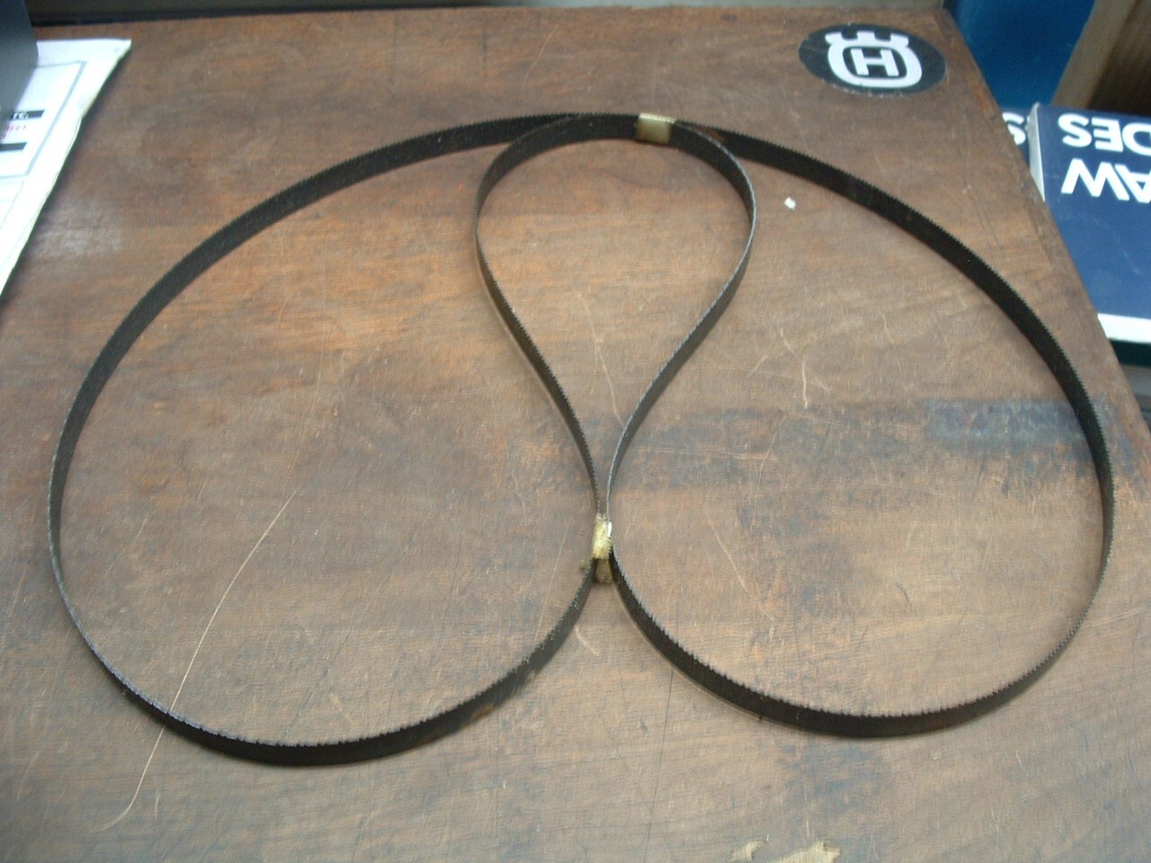 NEW NOS ORIGINAL RIDGID BAND SAW BLADE 64.5″ LONG X 1/2″ WIDE FINE TOOTH METAL
