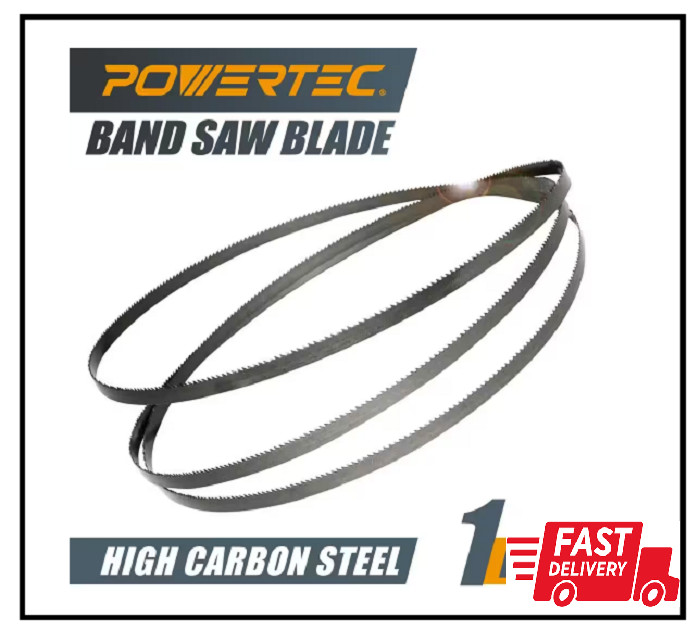80 In. X 1/2 In. X 6 Tpi Band Saw Blade | Powertec Craftsman Wood Metal Cut