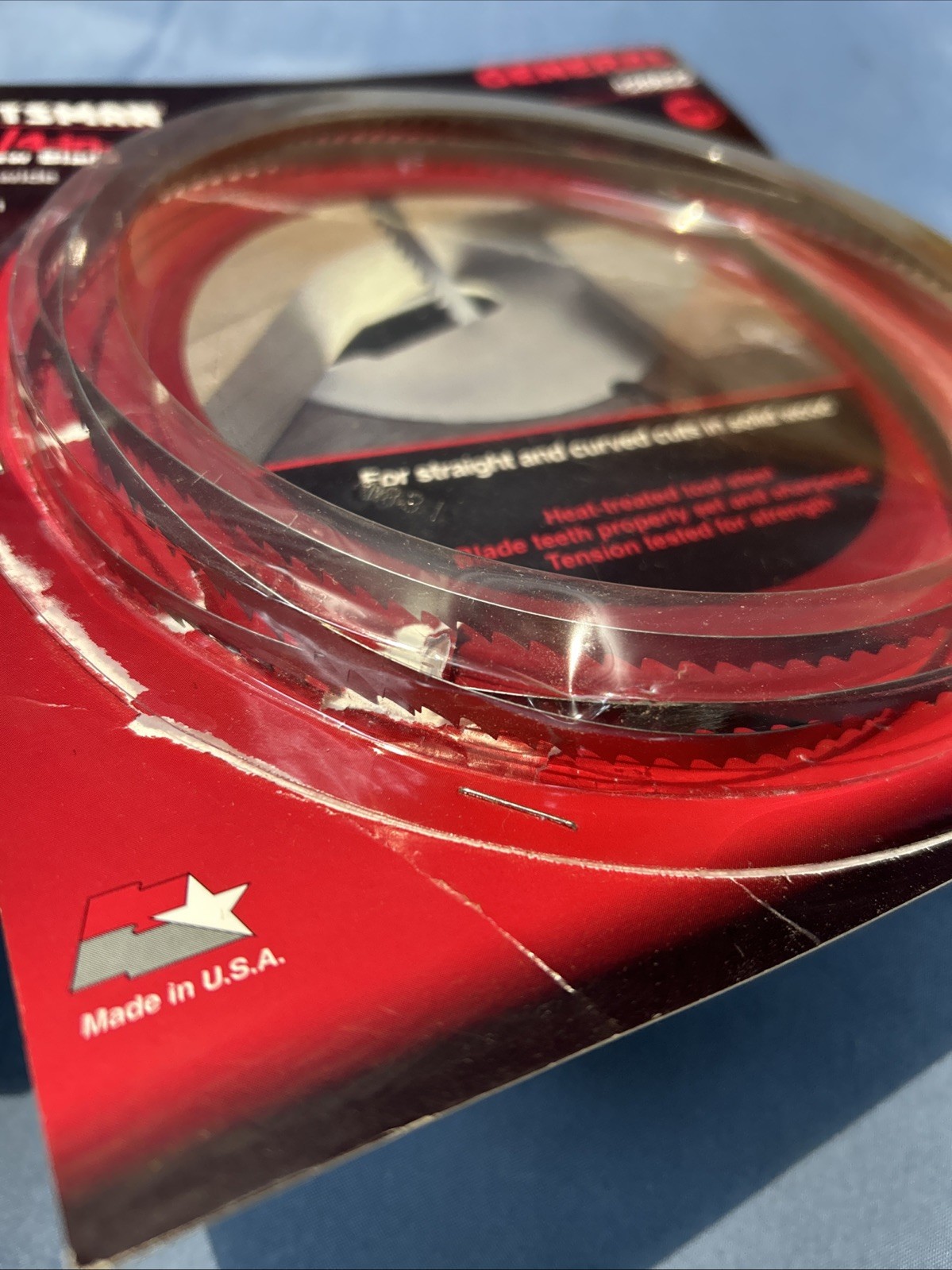 NOS Set Of 3 Craftsman 59-1/4” Bandsaw Blades 1 Each 926622, 926665, & 929666