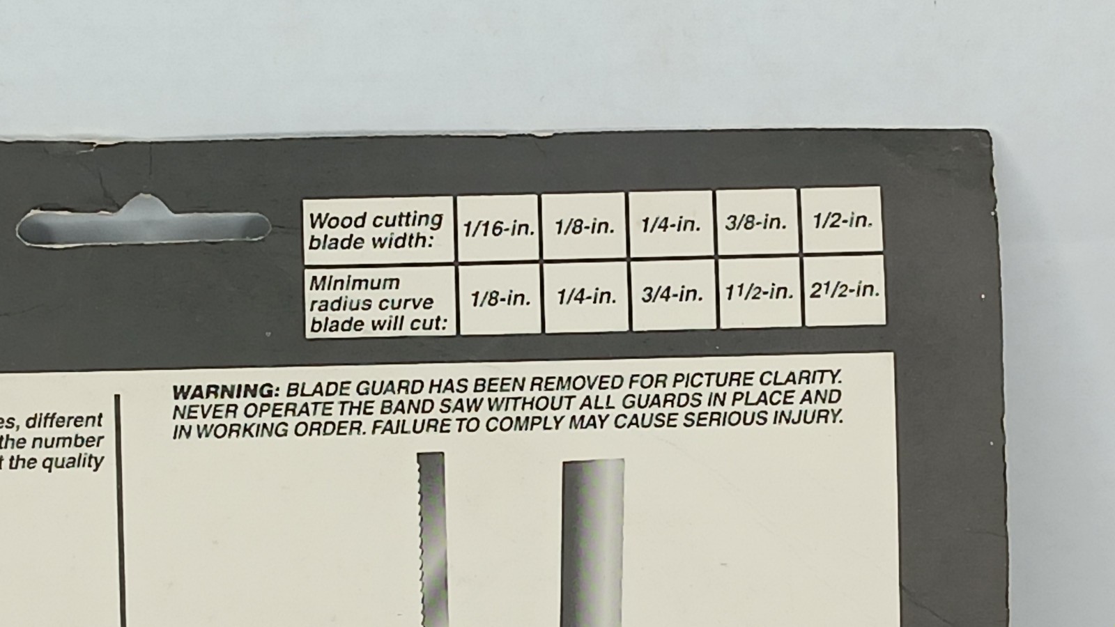 926578 Sears Craftsman 72-5/8″ Band Saw Blade 1/8” Wide 7.5 TPI Fast Scrolling