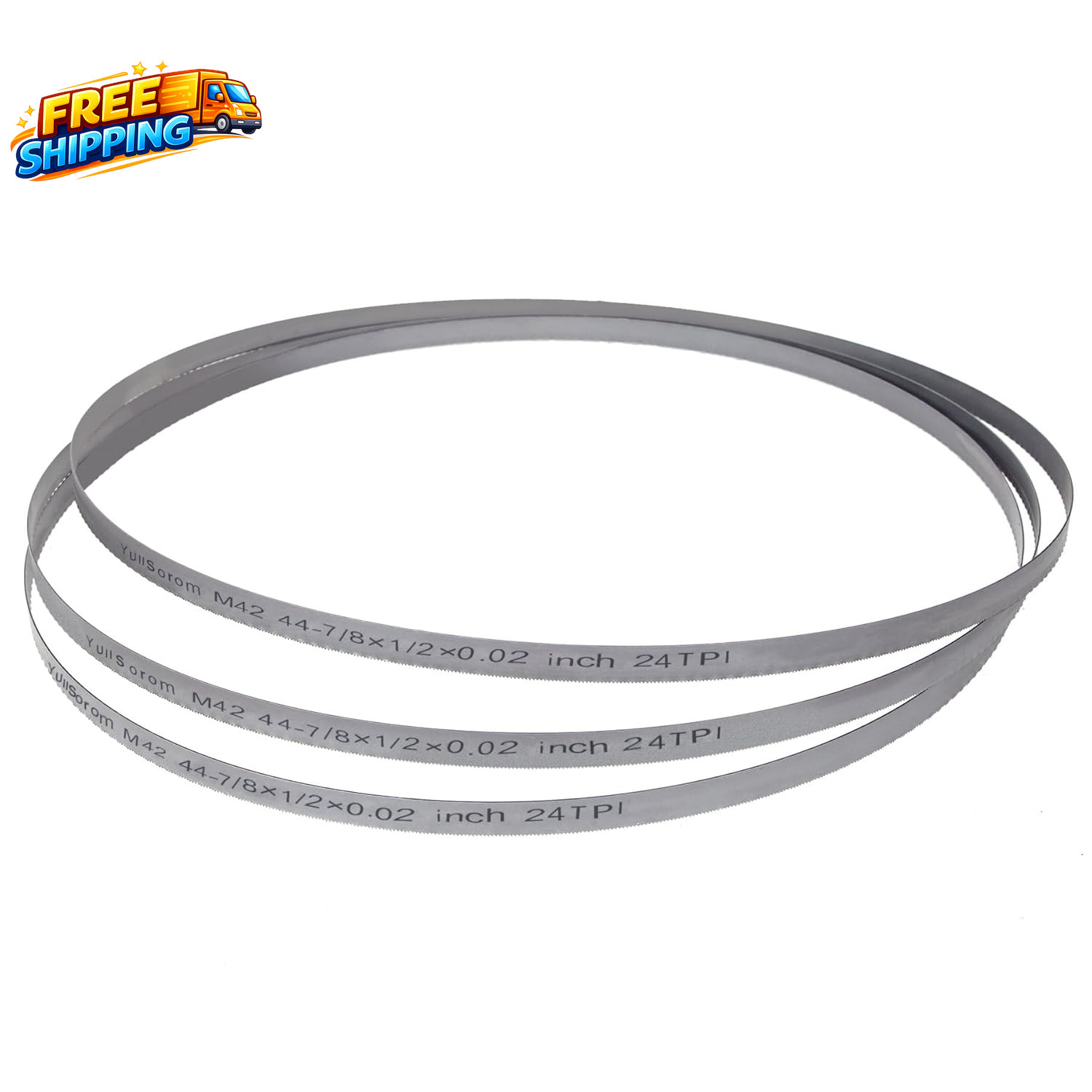 44-7/8-Inch Portable Bandsaw Blades 24 TPI 44-7/8 X 1/2 X .020 Replacement