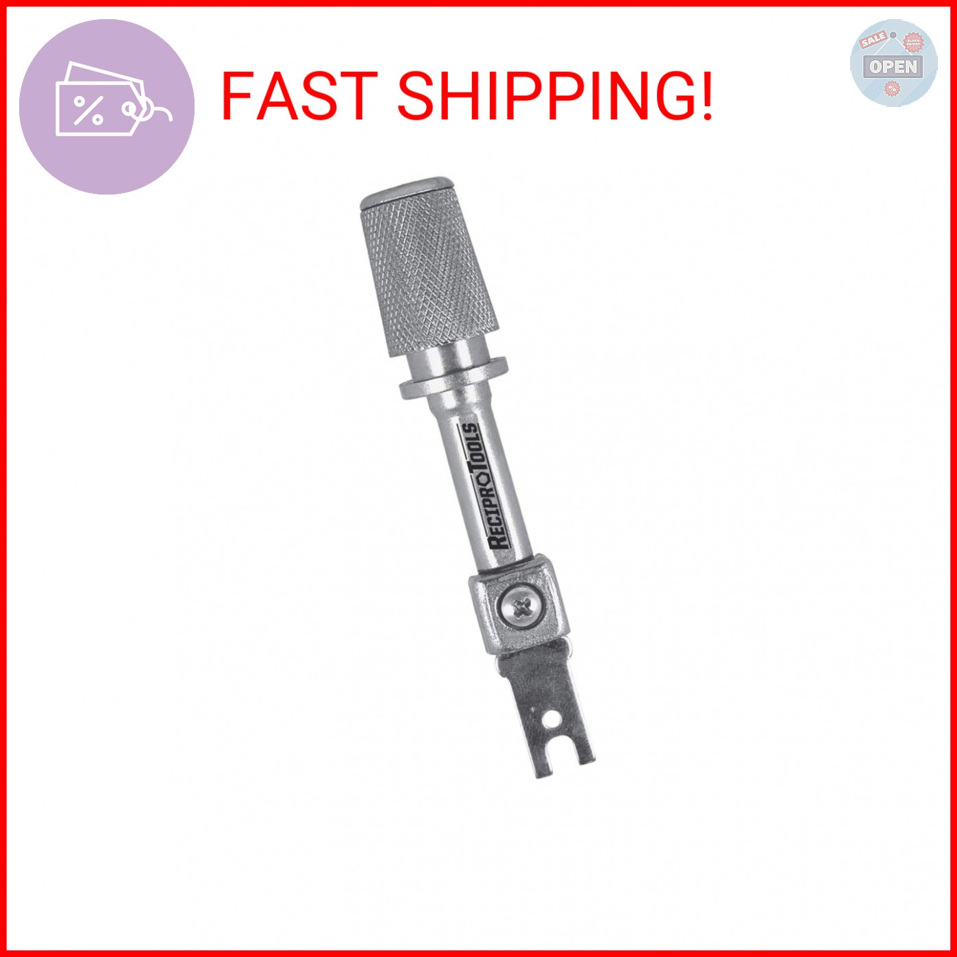 Reciprotools RCT-A10 Reciprocating Saw Adapter Silver Small