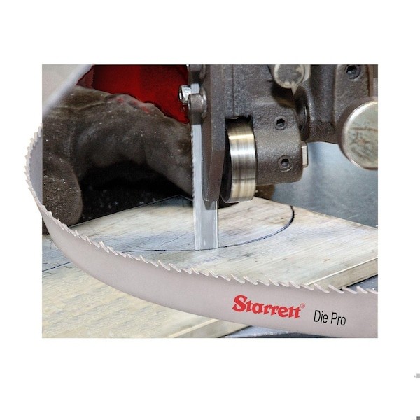 Starrett 99186-20-10 Bandsawblade, L:20 Ft 10 In, W:1/2