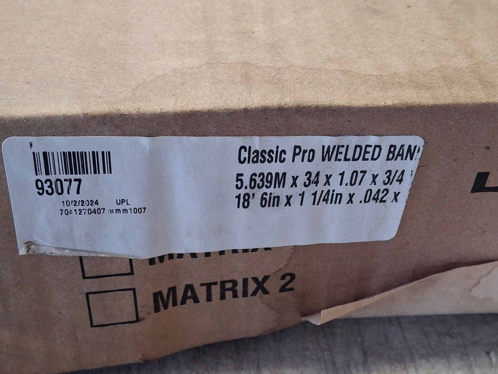Lenox Band Saw Blade, 18 ft. 6″ L, 1-1/4″ W, 3/4 TPI, Bi-Metal, 0.042″ Thick