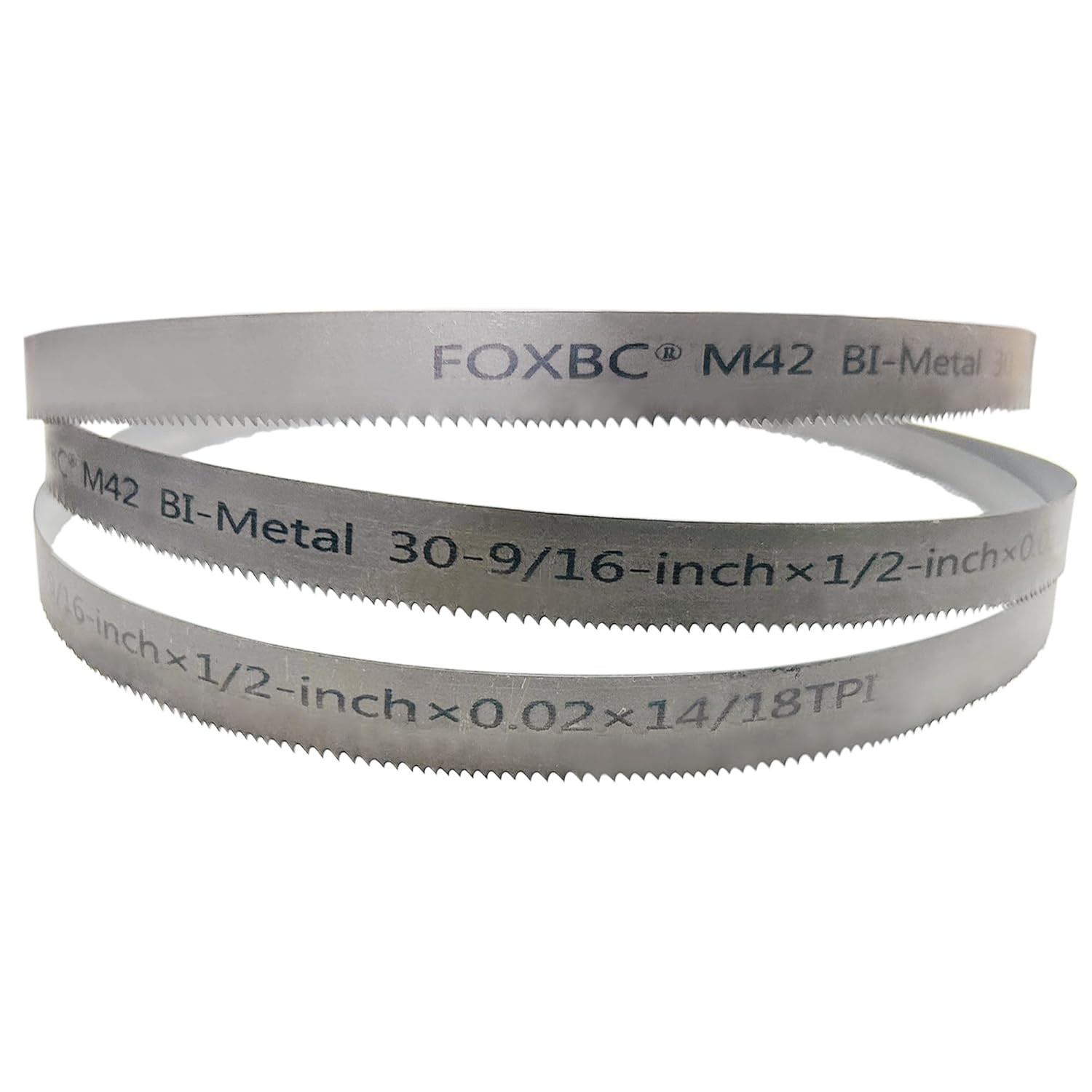 30-9/16 inch Bandsaw Blades 14/18 TPI, 30-9/16″ x 1/2″ x .020″, Replacement for