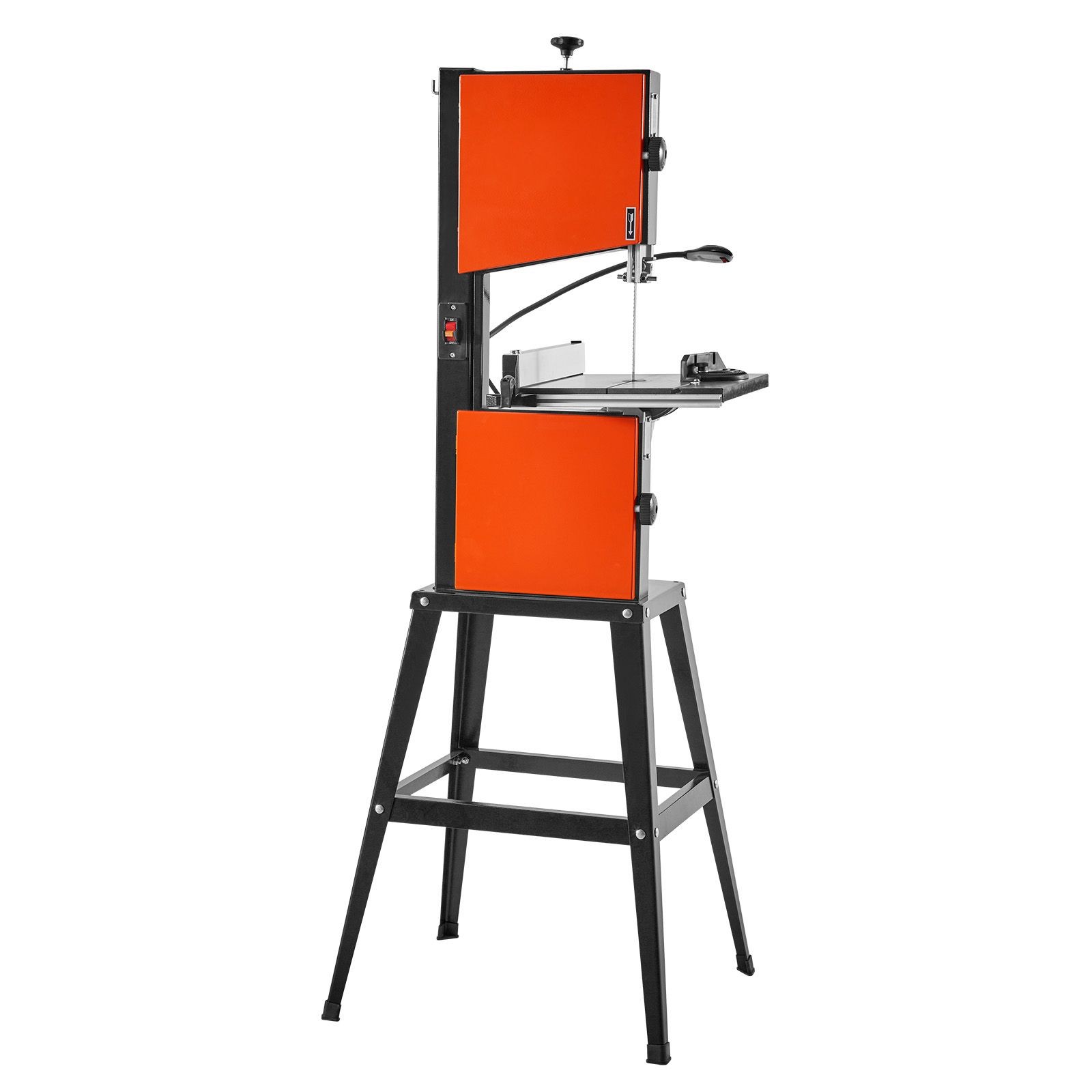 10 – Inch Two – Speed Benchtop Band Saw with Stand, 373W, 6 in Cut Height, Cast