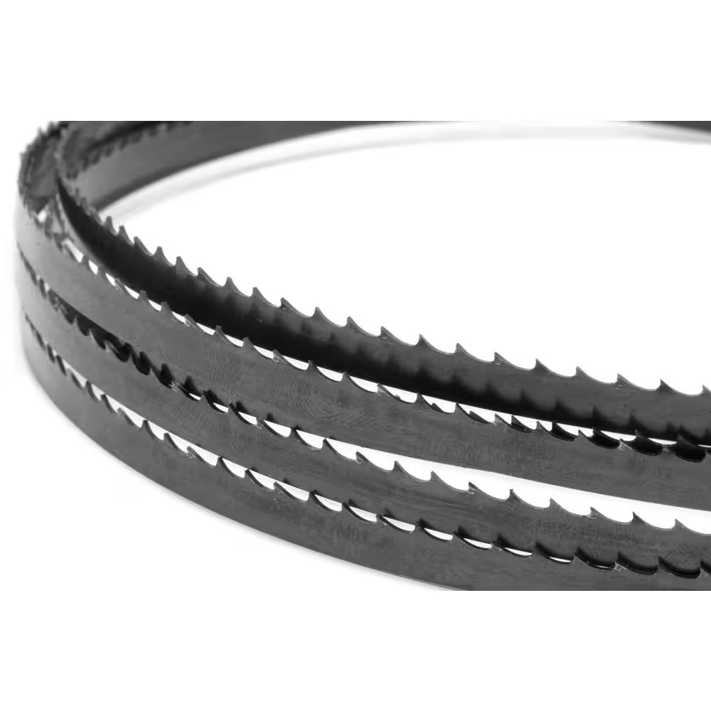 100.75 In. Woodcutting Bandsaw Blade with 4 TPI and 1/2 In. W Free Shipping New