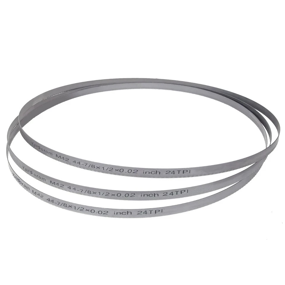 44-7/8-Inch Portable Bandsaw Blades 24 TPI, 44-7/8″ X 1/2″ X .020″ Replacement