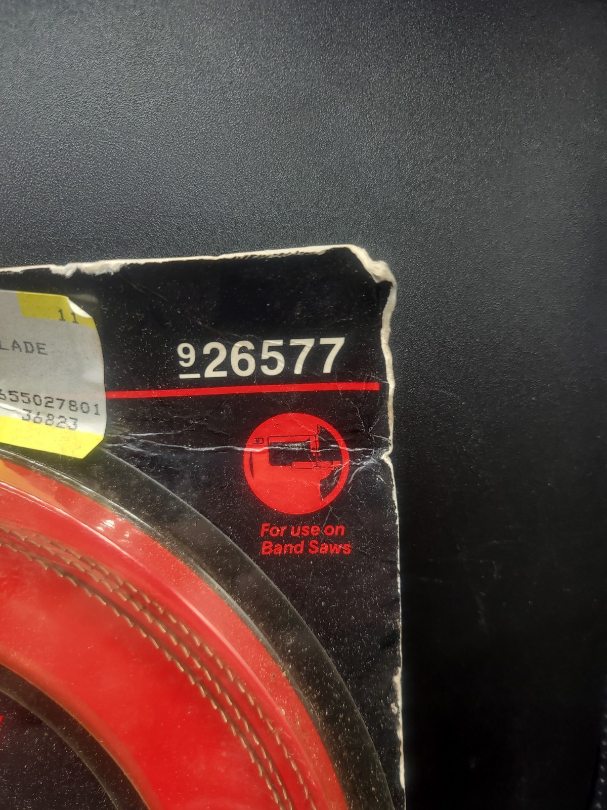 NOS Craftsman 926577 Band Saw Blade, 80″L X 1/8″ W 7 1/2 Teeth Per Inch.