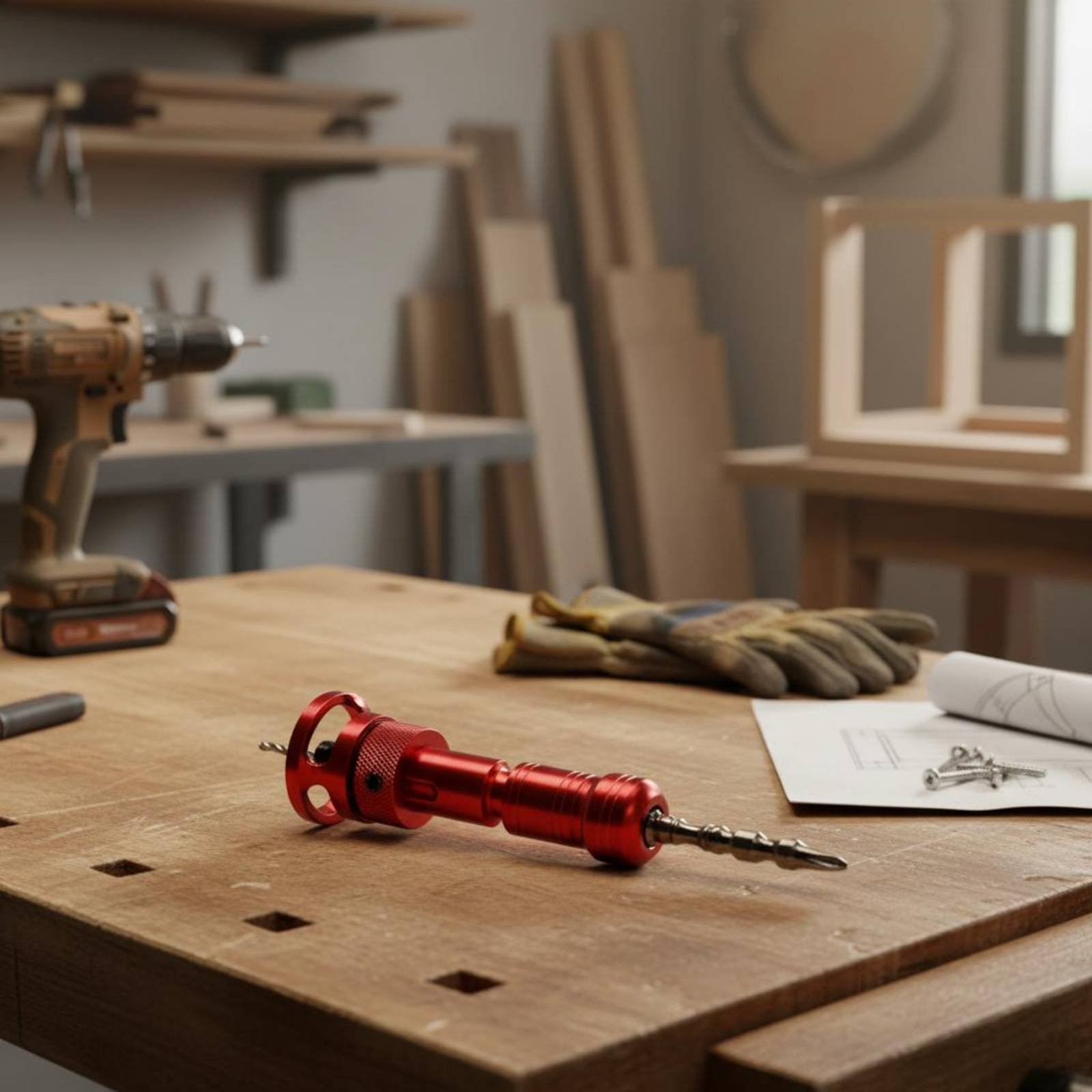Counterbore 2-in-1 Hole Carpentry