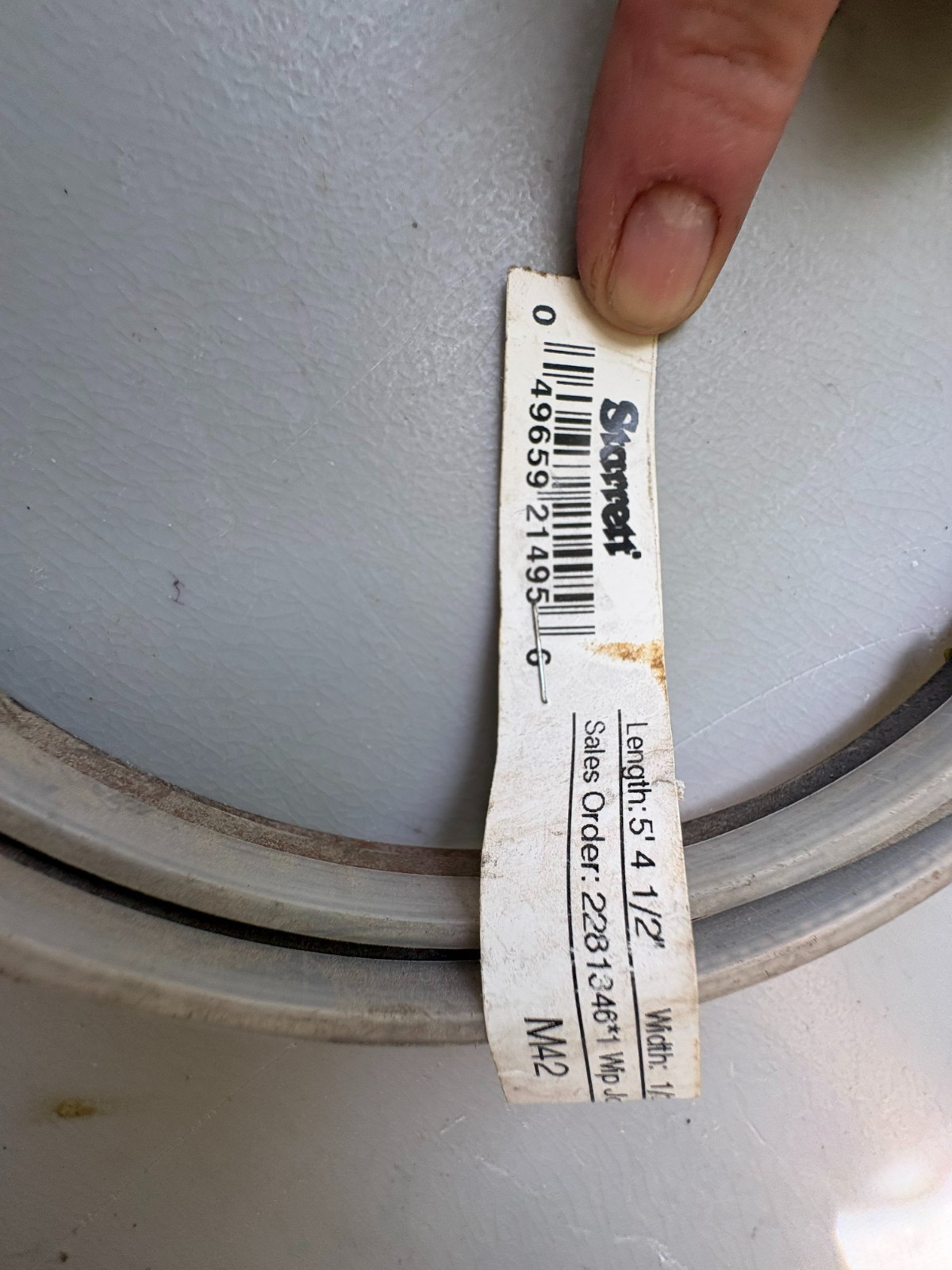 Starrett 99102-05-04-1/2 Band Saw Blade, 5 Ft. 4-1/2 (8 BLADES PER SET)