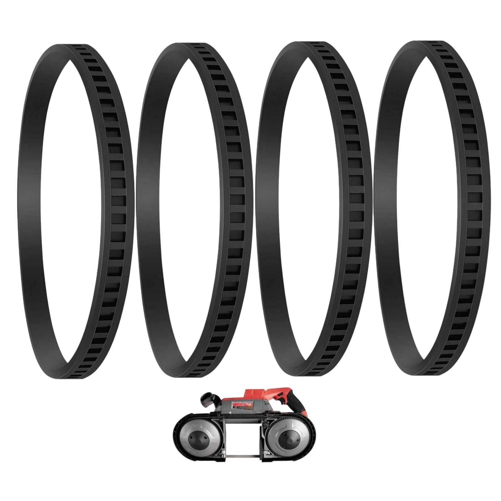 45-69-0010 Replacement Blade Pulley Tires for Deep Cut Band 4 Pack