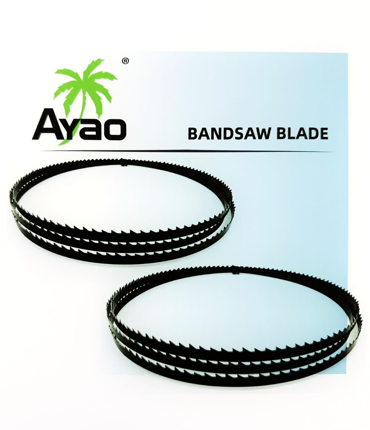 Band Saw Blades 56-1/8 Inch X 1/4-Inch X 12TPI, 2-Pack