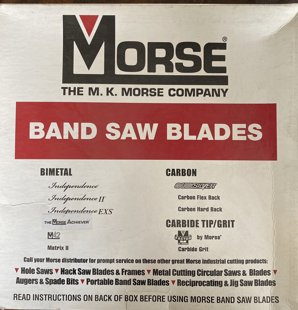 Morse Zwefc1014m42-10′ 5 Band Saw Blade, 10 Ft. 5″ L, 3/4″ W, 10/14 Tpi, 0.035″