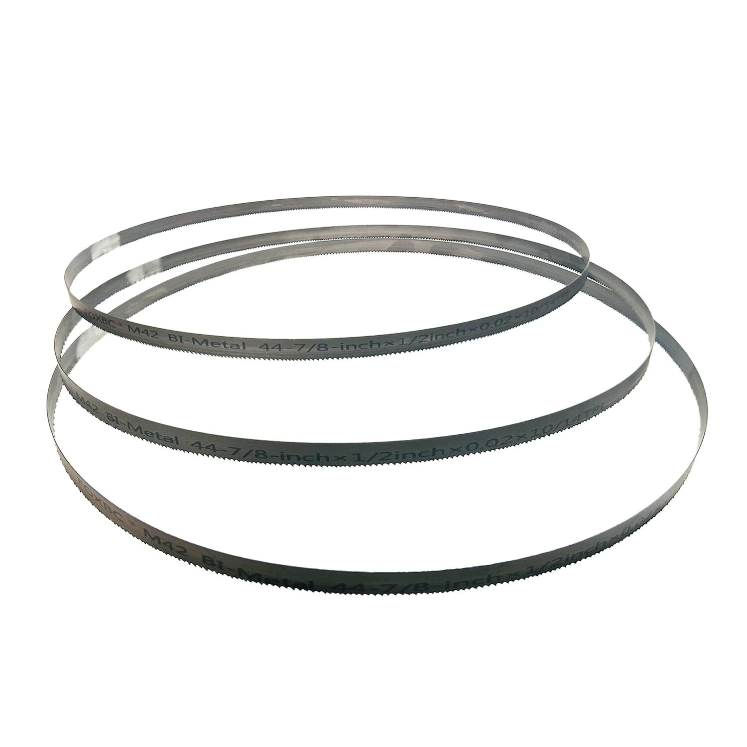 44-7/8 Inch Portable Bandsaw Blades 10/14 TPI for Milwaukee 48-39-0551 3-Pack