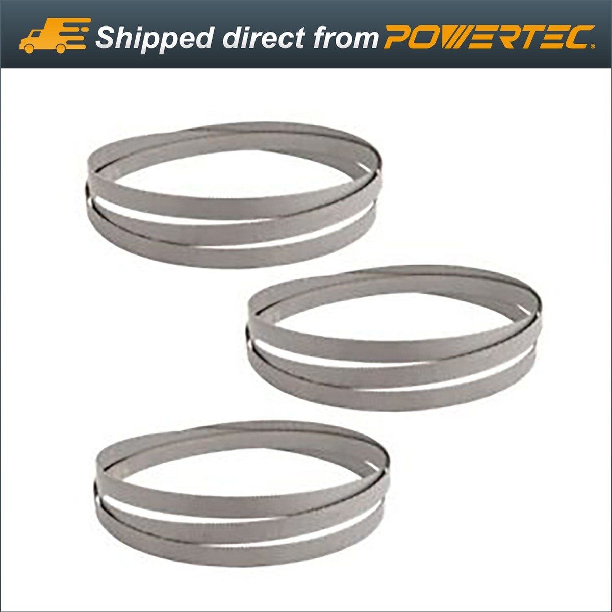 POWERTEC 13503-P3 Bi-Metal Bandsaw Blade 44-7/8″ x 1/2″ x 10/14 TPI, 3PK