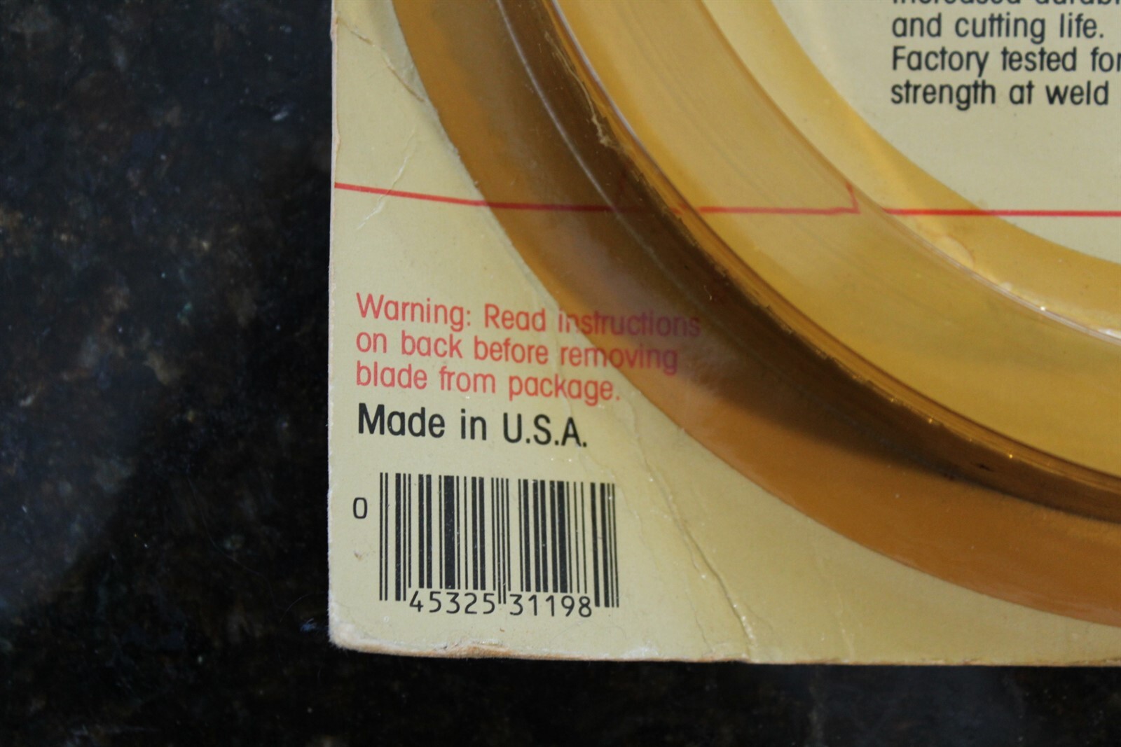 Vermont American 3/8″ x 62″ Woodcutting Band Saw Blade 6 Teeth Per Inch 31198