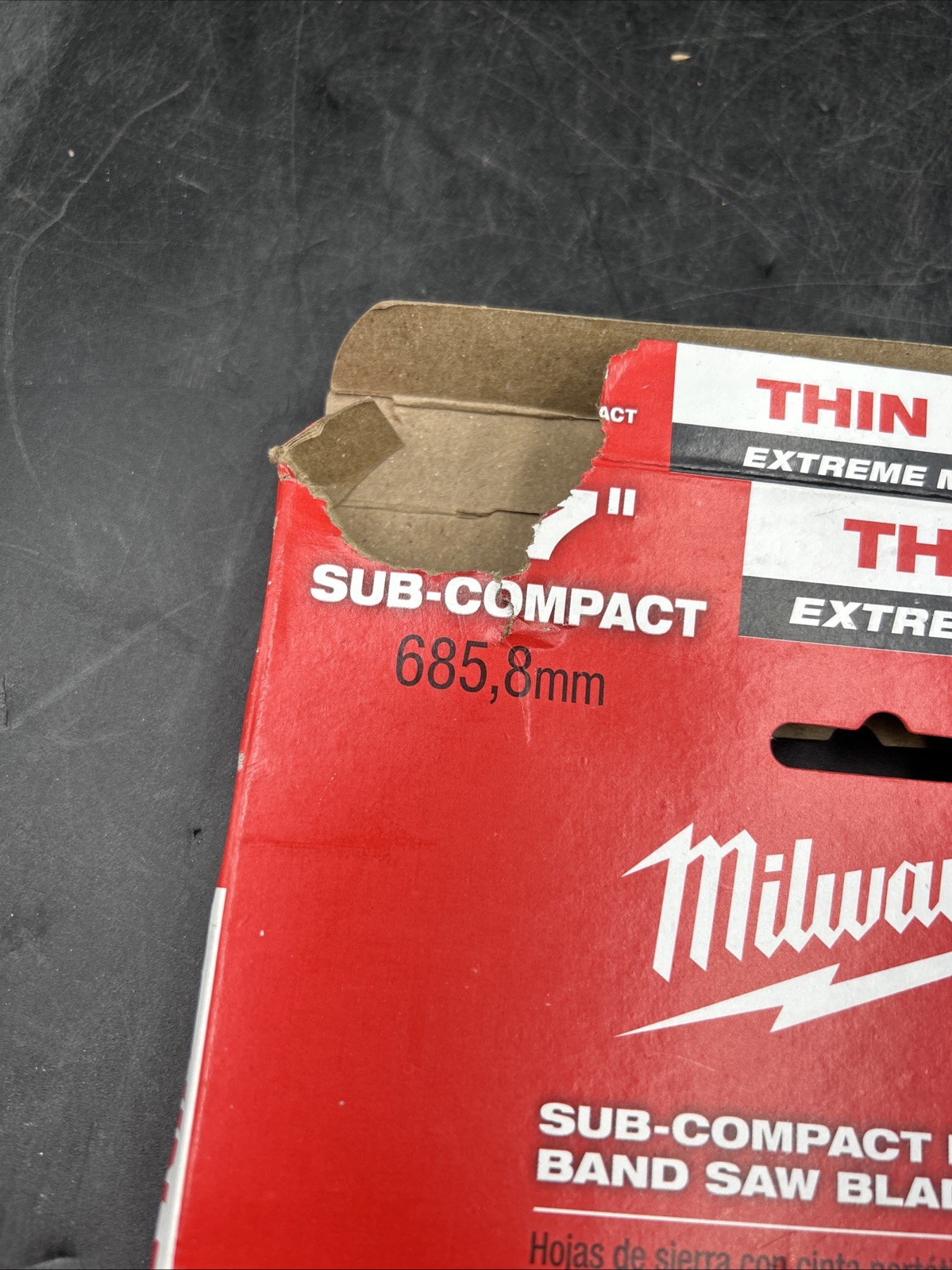 Milwaukee 48-39-0711 27″ 12/14 TPI Extreme Thin Metal Bandsaw Blades 3PK