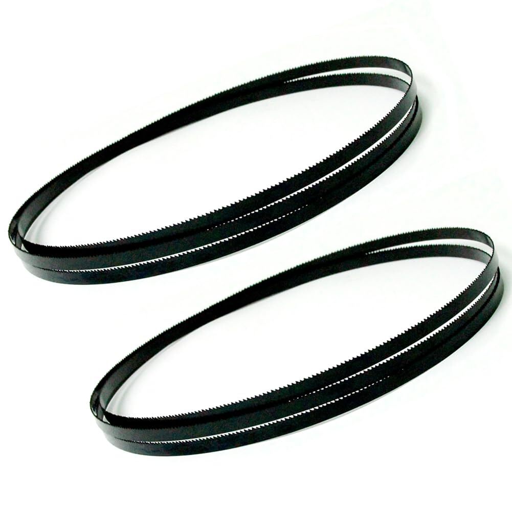 56-7/8″ x 1/4″ Bandsaw Blade 24 TPI for Sears Craftsman, Shopcraft – 2 Pack