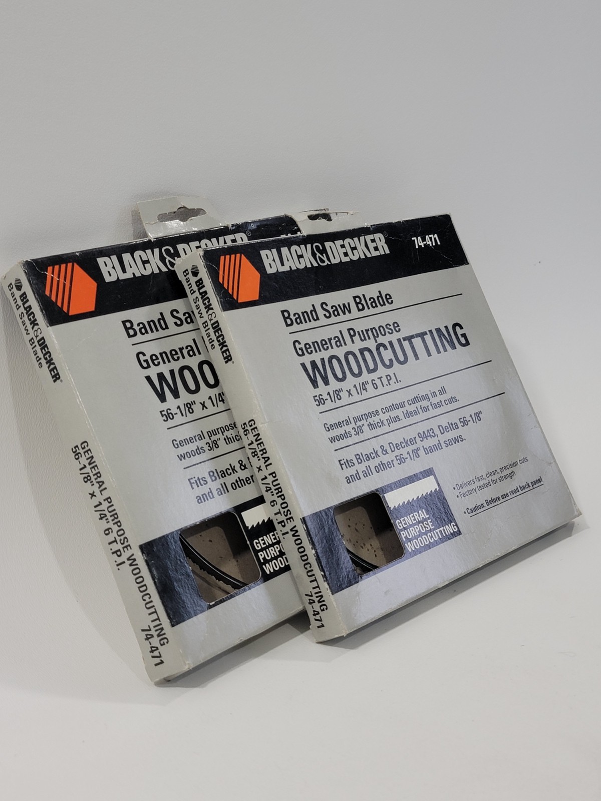 Bandsaw Blade Black & Decker 74-471 Wood Cutting 1/4 ” x 56 1/8″ x 6 TPI